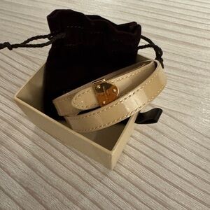 Louis Vuitton Cuff Box-It Leather Bracelet